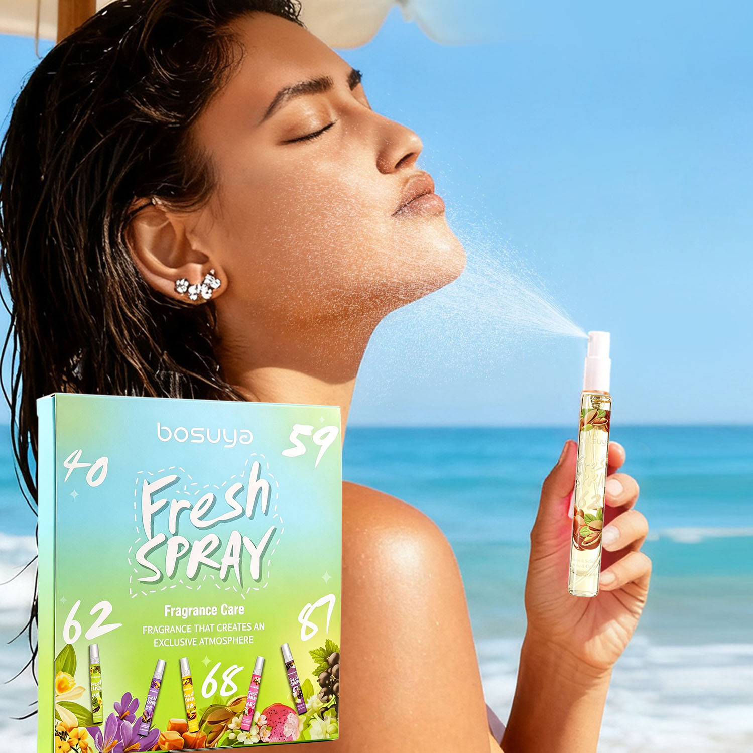 Home Fragrance Gift - Zestaw 5 sztuk sprayów zapachowych z